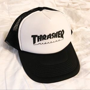 thrasher mesh cap